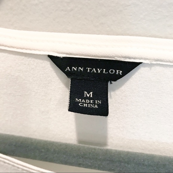 Women’s White Embellished Top-Sz M - Picture 2 of 4